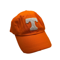 Beaded Power T Baseball Cap