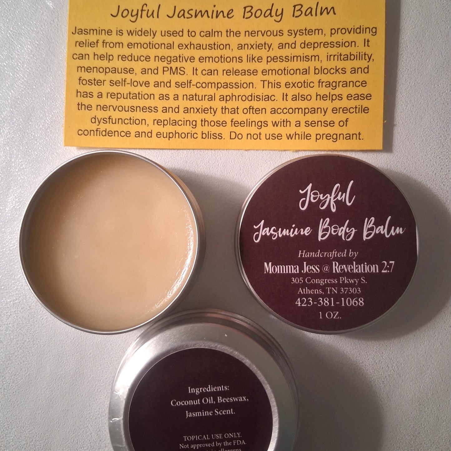 Joyful Jasmine Body Balm