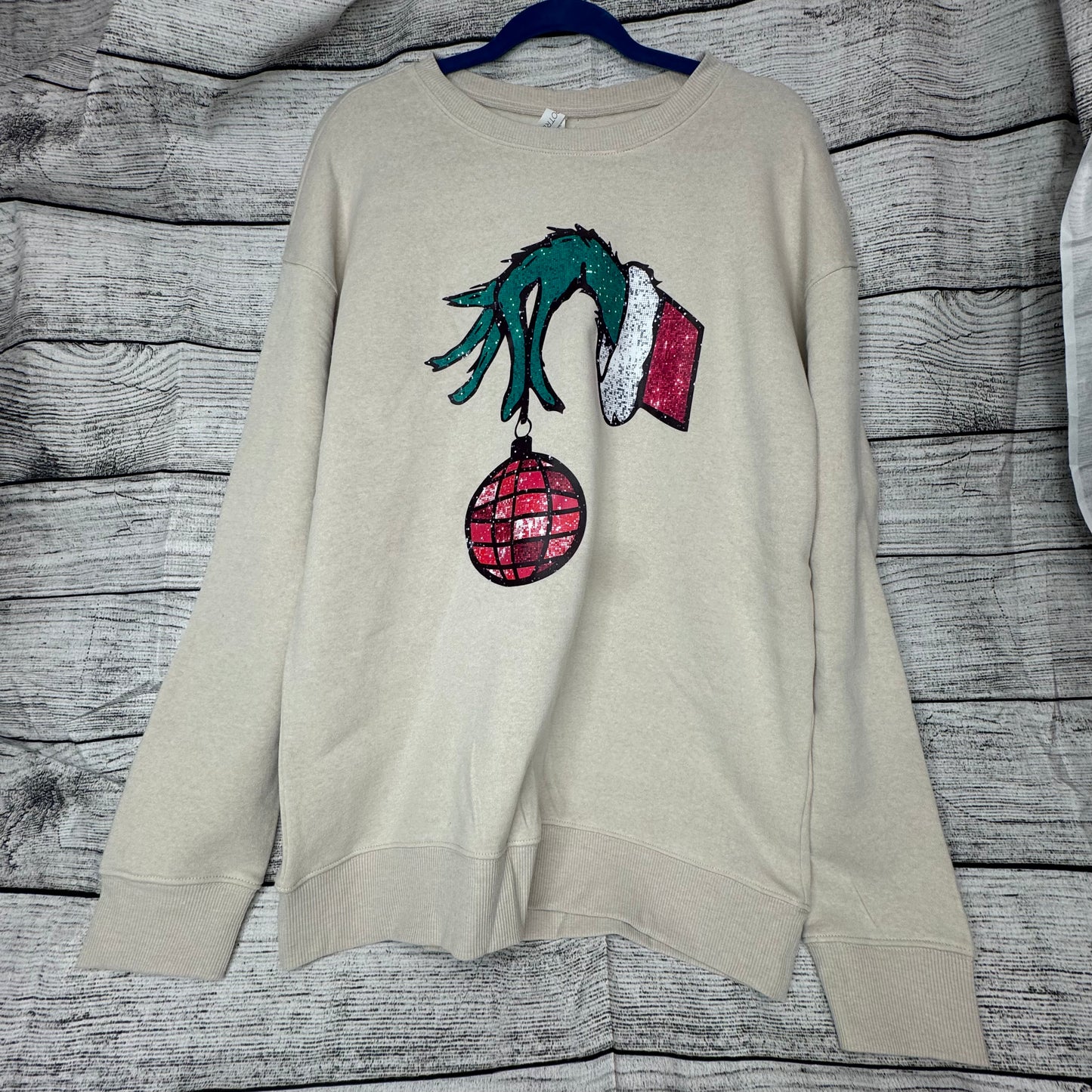 Grinch Ornament Pullover