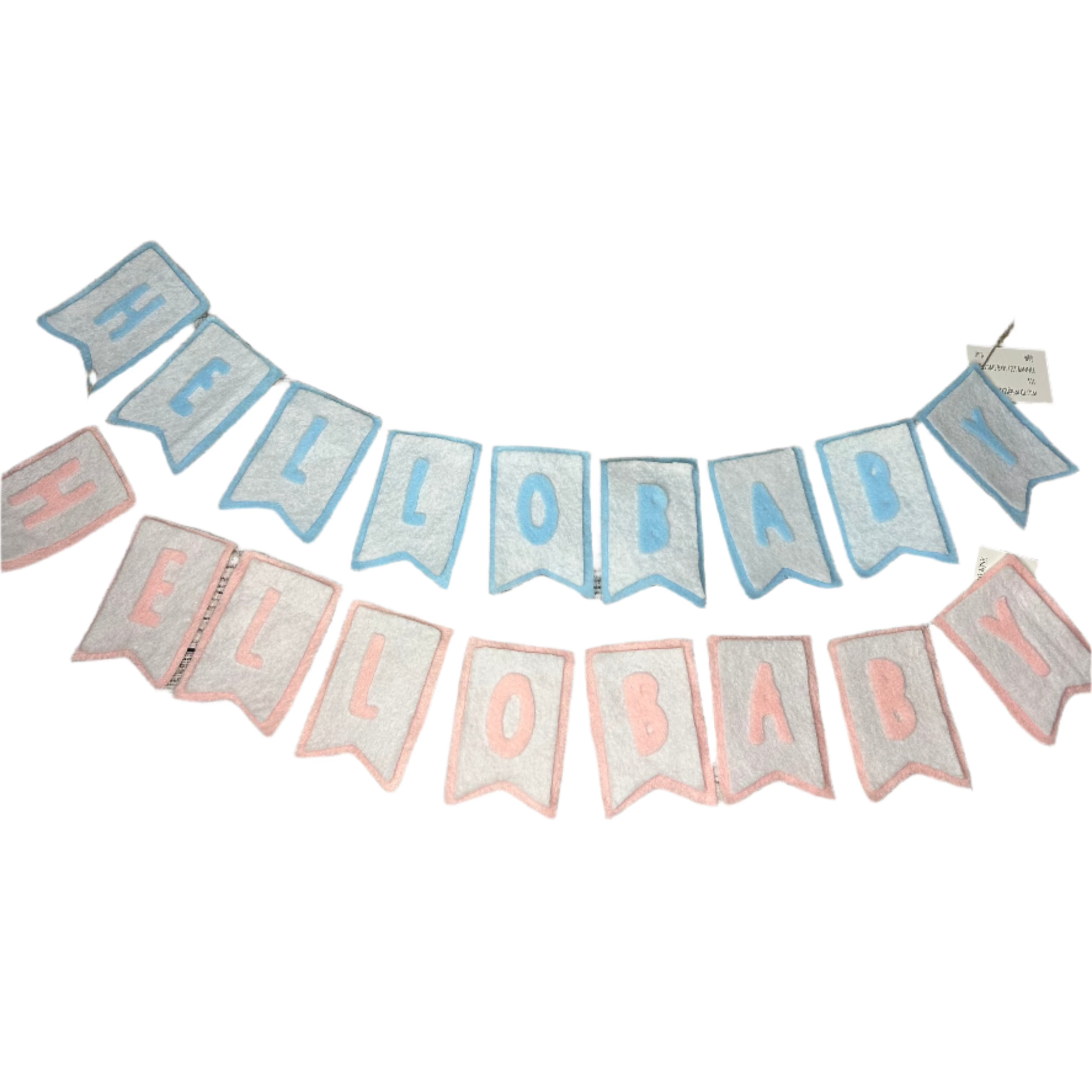Hello Baby Felt Banner