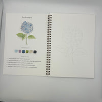 Watercolor Workbook: Paint Your Own Flowers