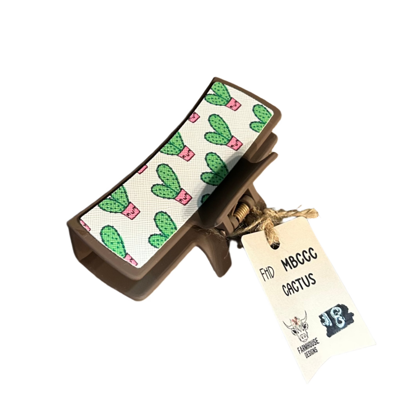 Brown Claw Clip