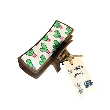 Brown Claw Clip
