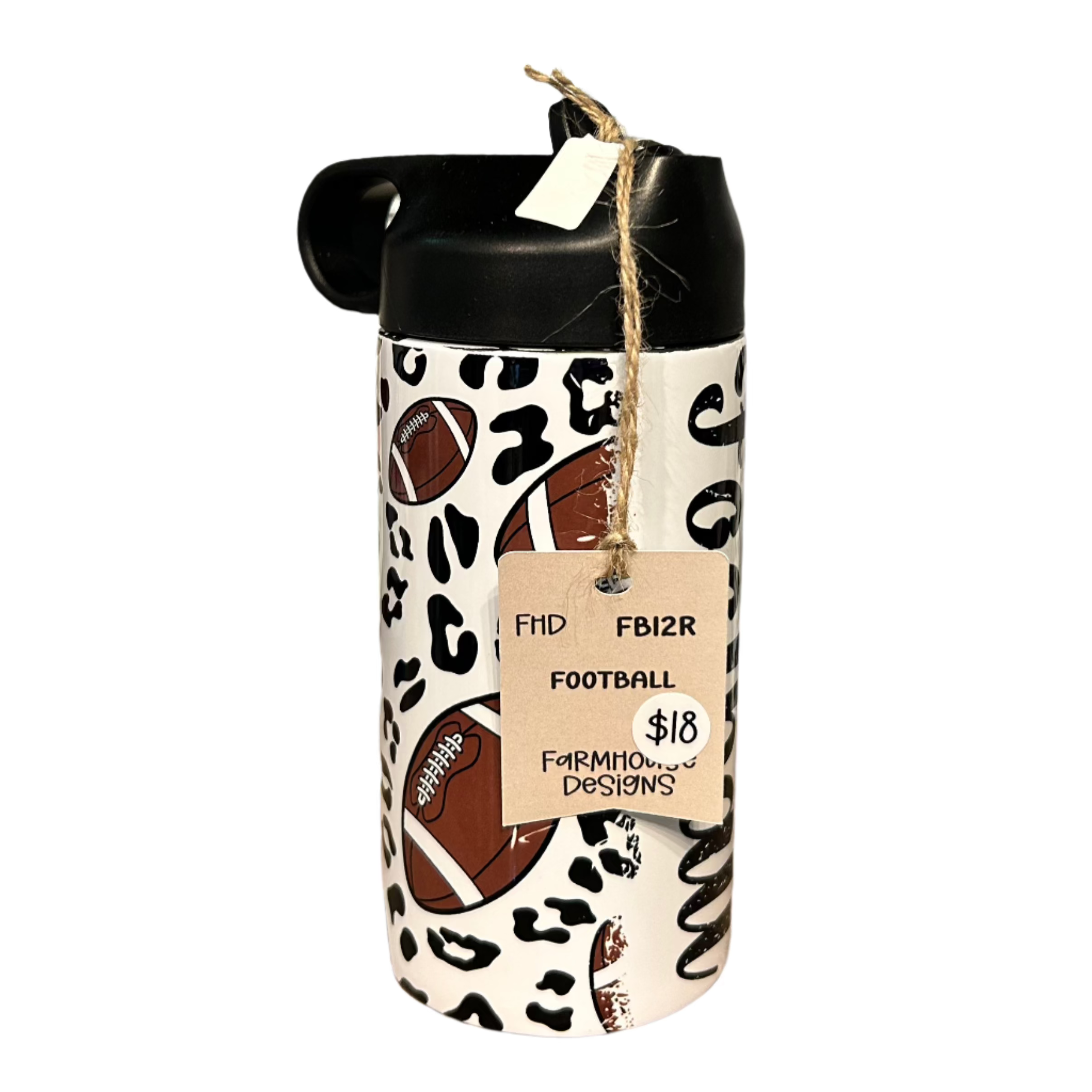 Football Water Bottle