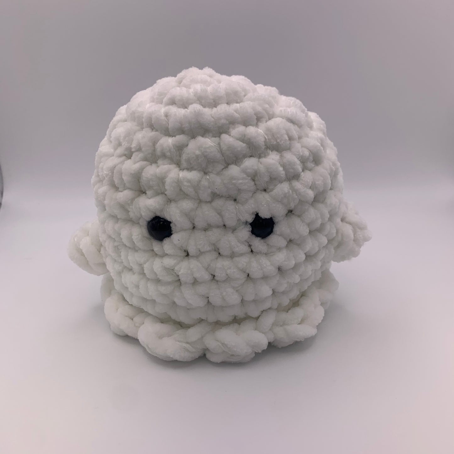 Hand-made Crocheted Ghost Plushy