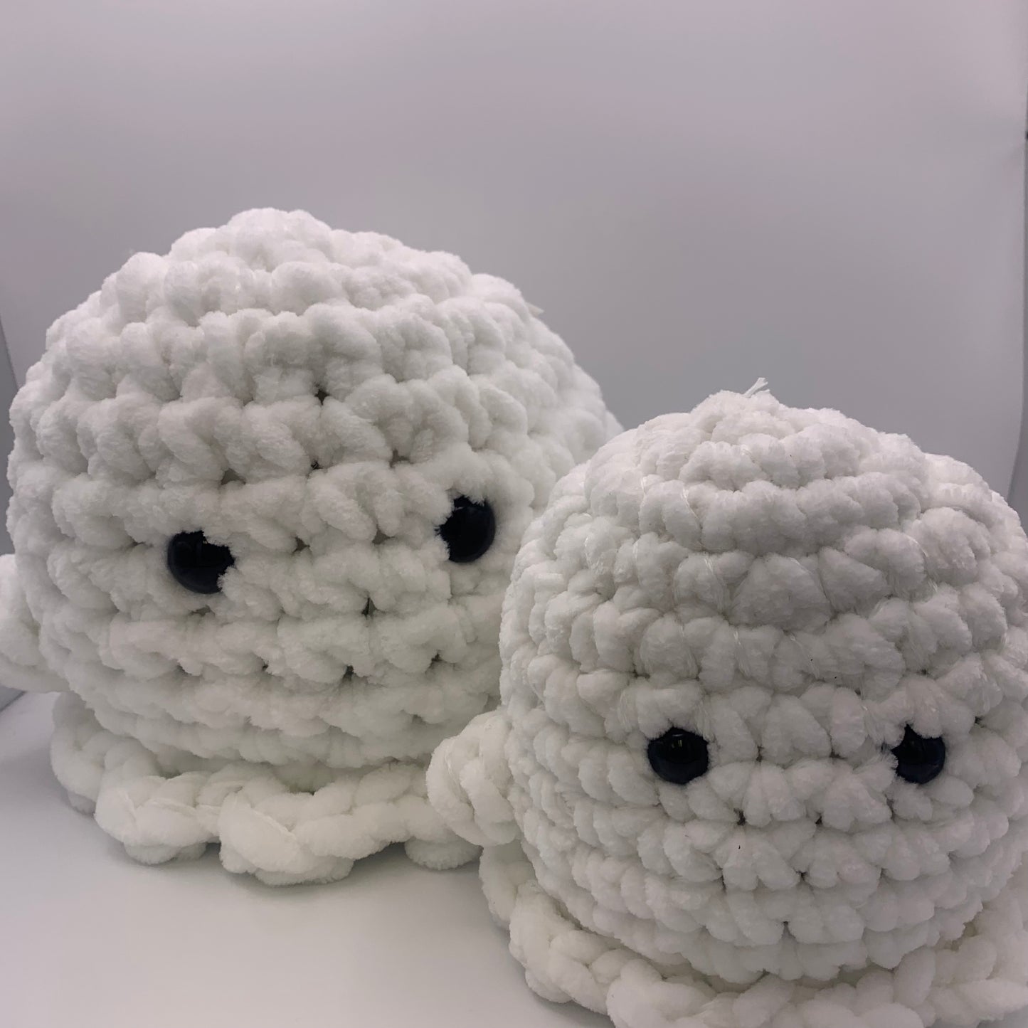 Hand-made Crocheted Ghost Plushy