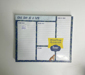 "One Day At A Time" writing pad