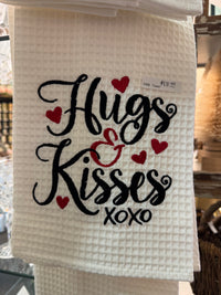 Hugs & Kisses Hand Towel
