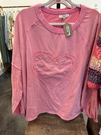 Pink Heart Shirt