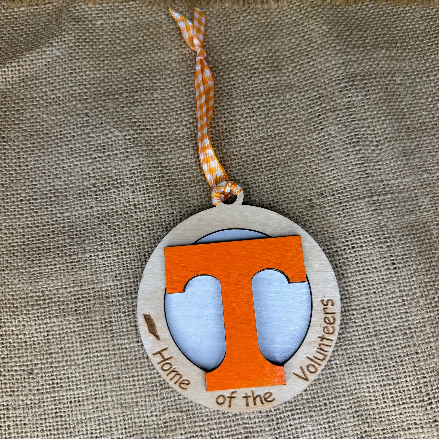 Handcrafted Tennessee Wooden Ornaments