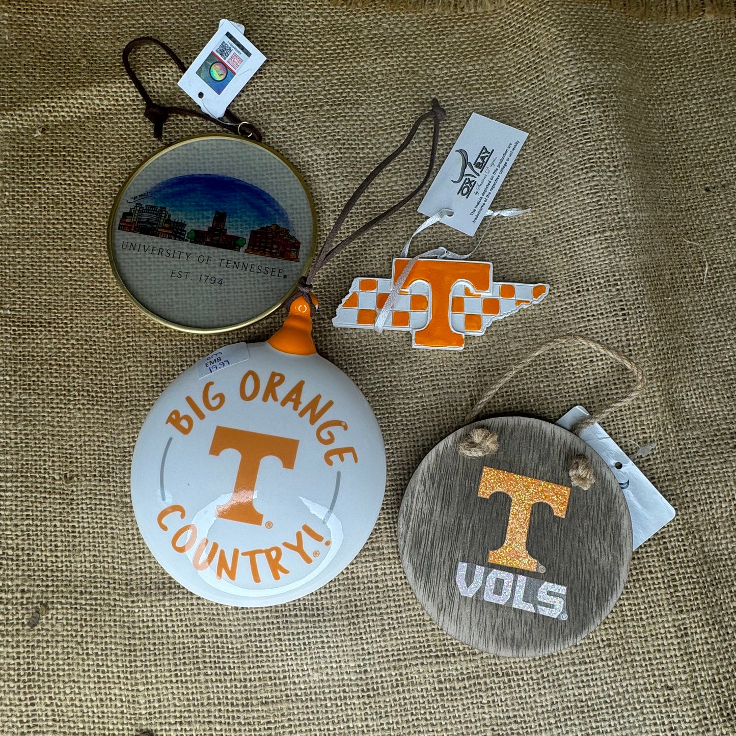 Tennessee Ornaments