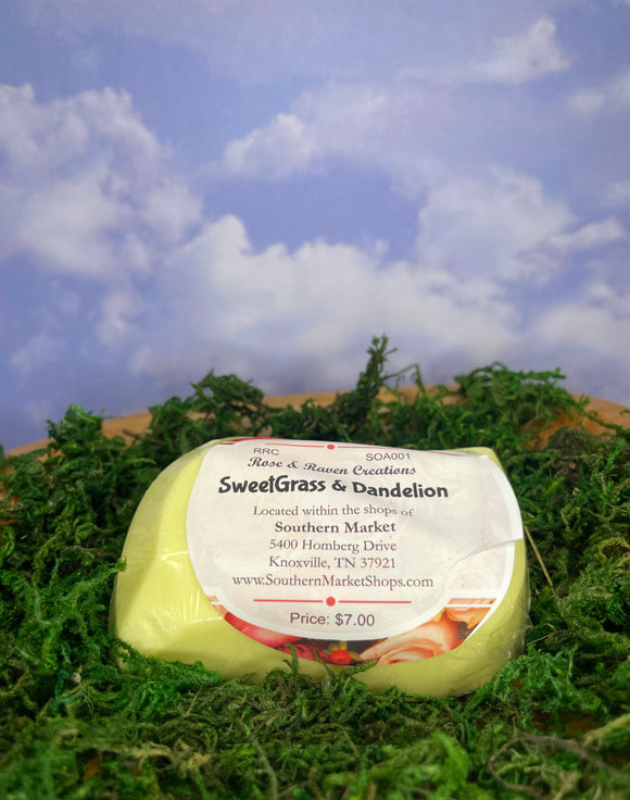 Sweetgrass & Dandelion Soap