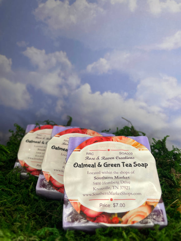 Oatmeal & Green Tea Soap