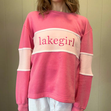 Lakegirl Pink Sweatshirt