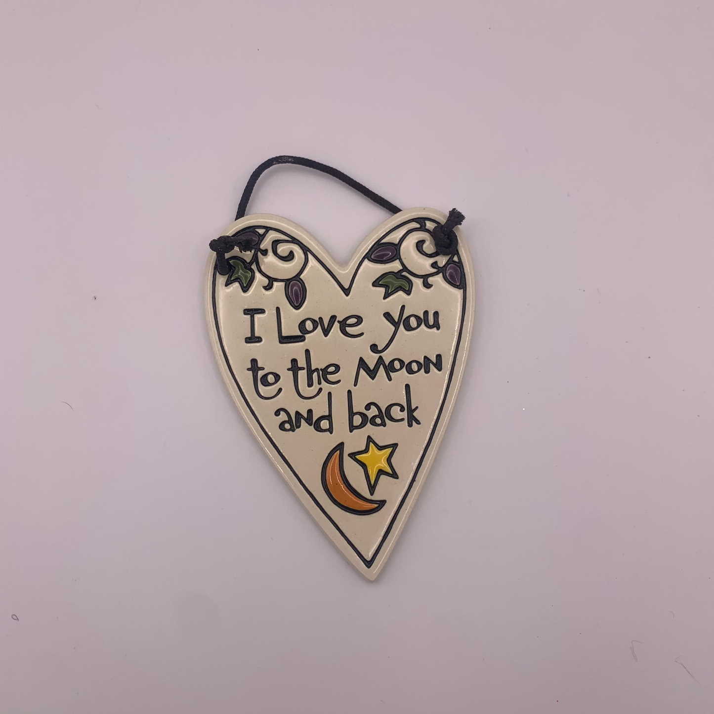 Handmade Heart Wall Plaque