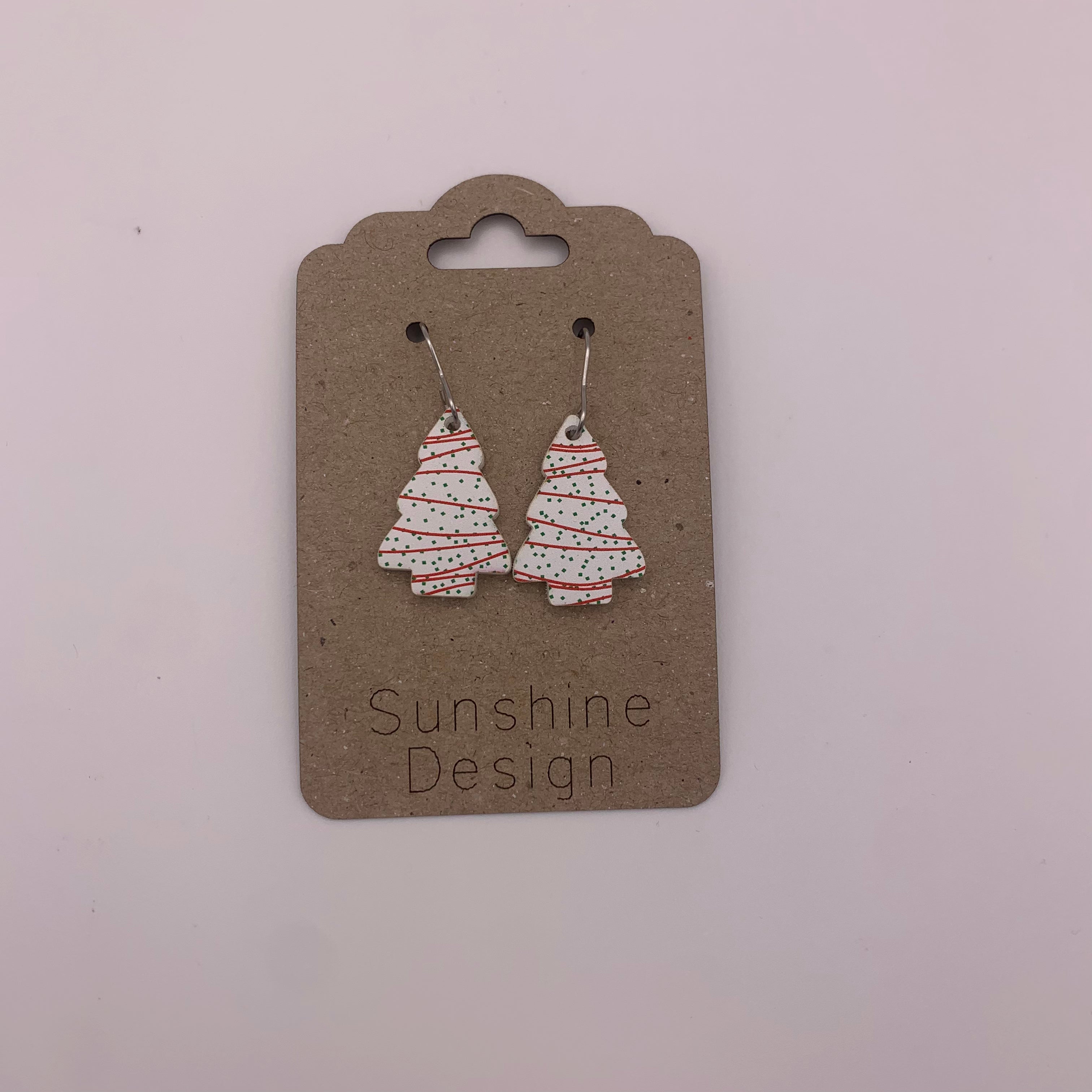 Festive Tree Earrings