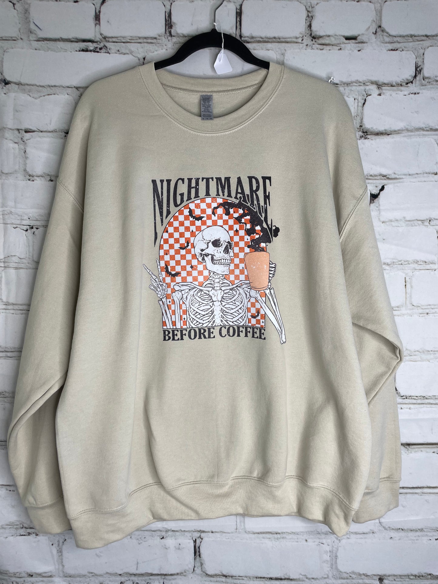 Nightmare Before Coffee Crewneck