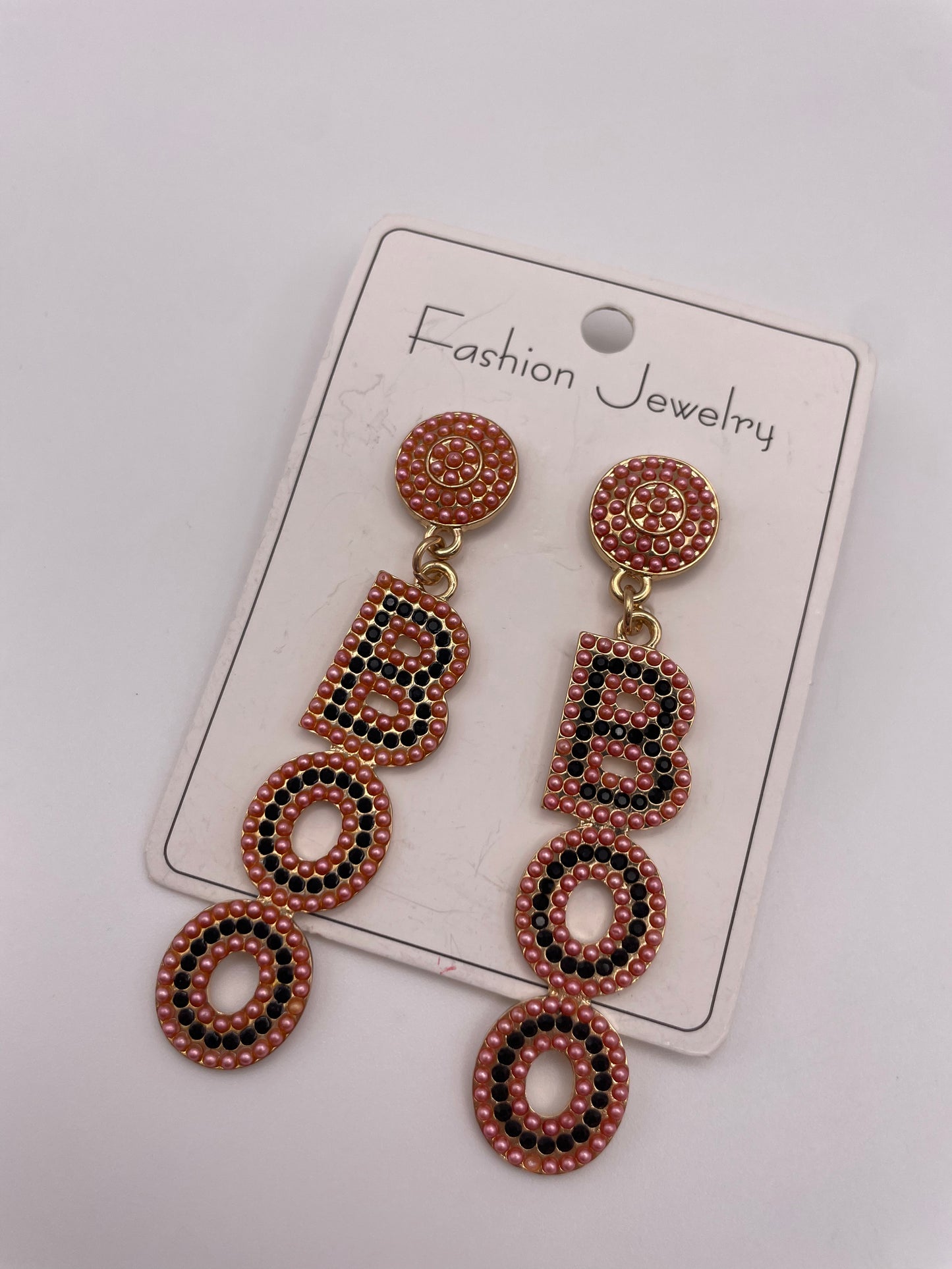 Beaded Halloween Earrings