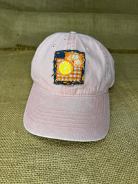 Custom Made Orange Patchwork Hats