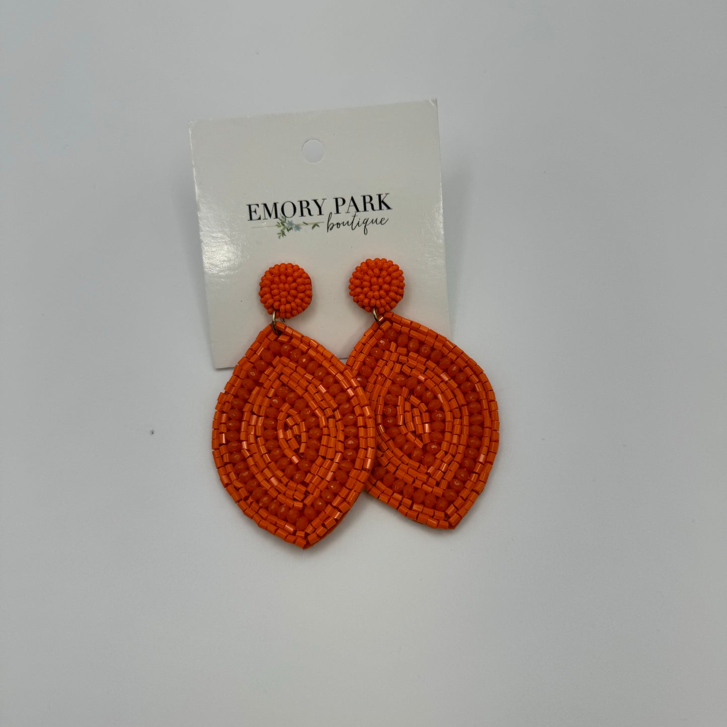 Emory Park Orange Earrings