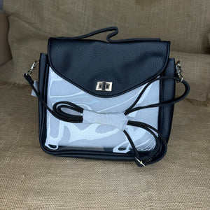 Black and Brown Clear Stadium Bags