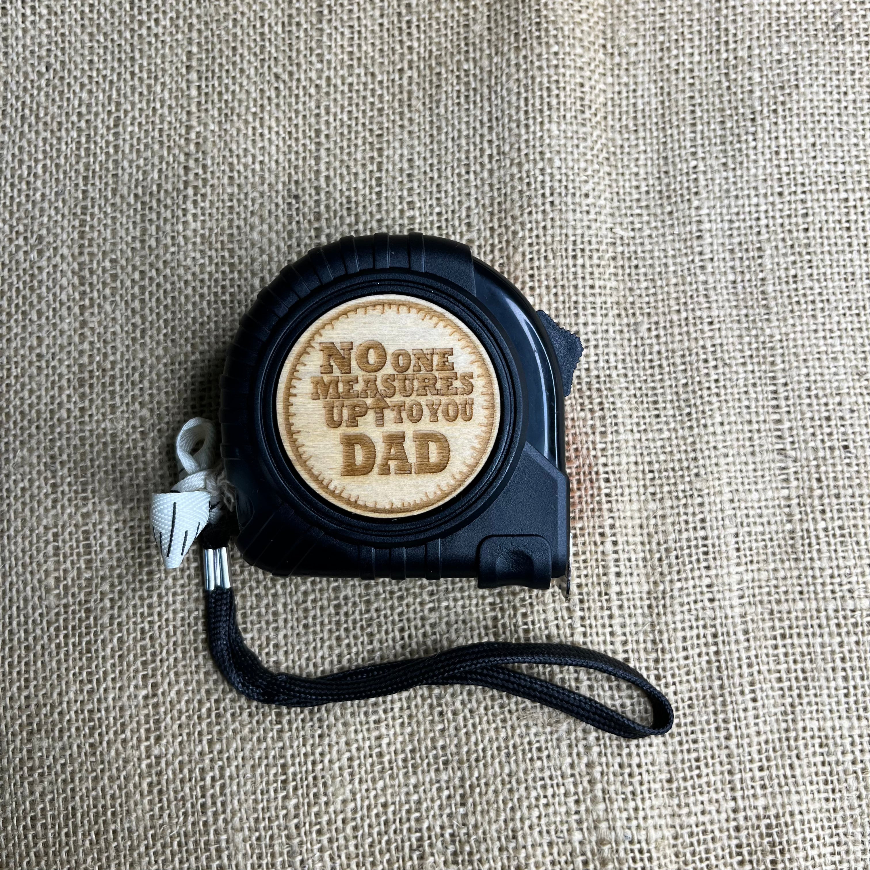 Fathers Day Engraved Tape Measure