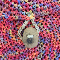 Crochet Raffia Hand Bag