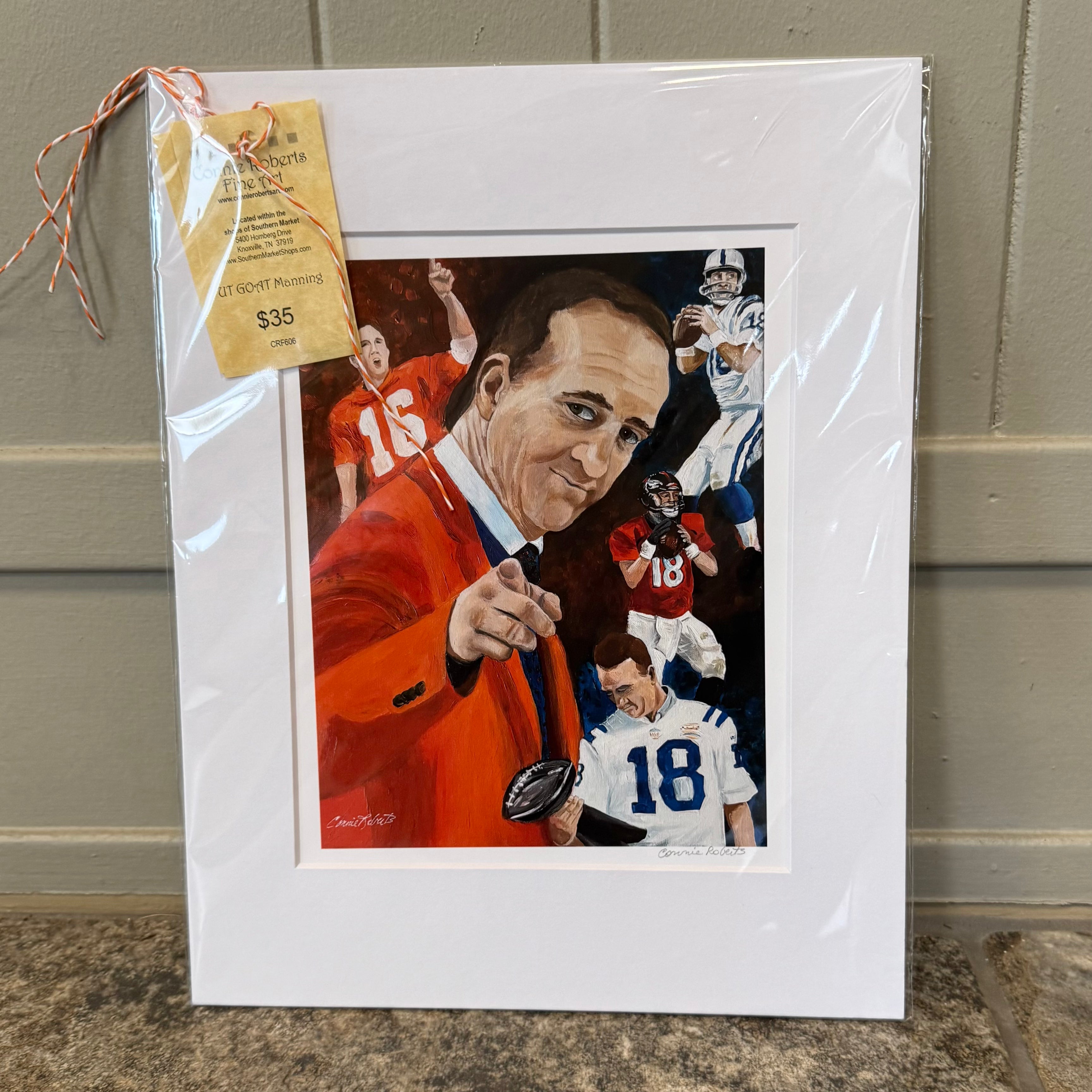 UT Manning Painted Print