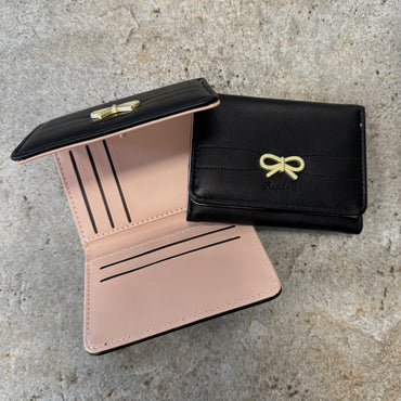 Black Bow Wallet