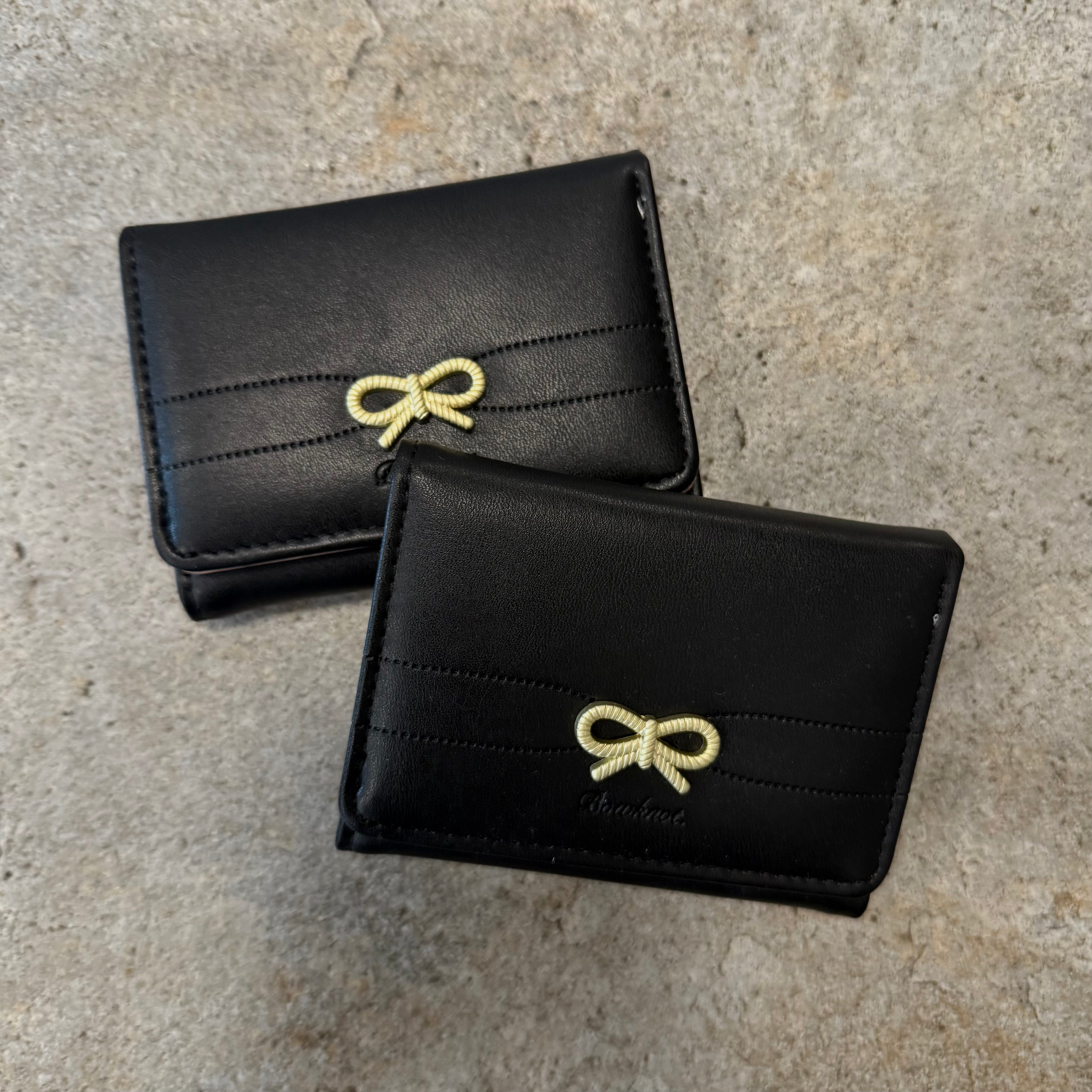 Black Bow Wallet