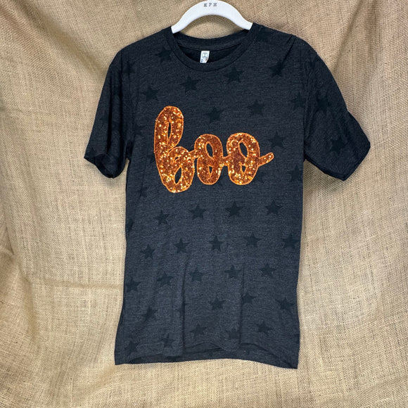 Boo Glitter T Shirt