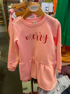 Pink "Merry" Children Dress