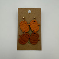 Pumpkin Earrings