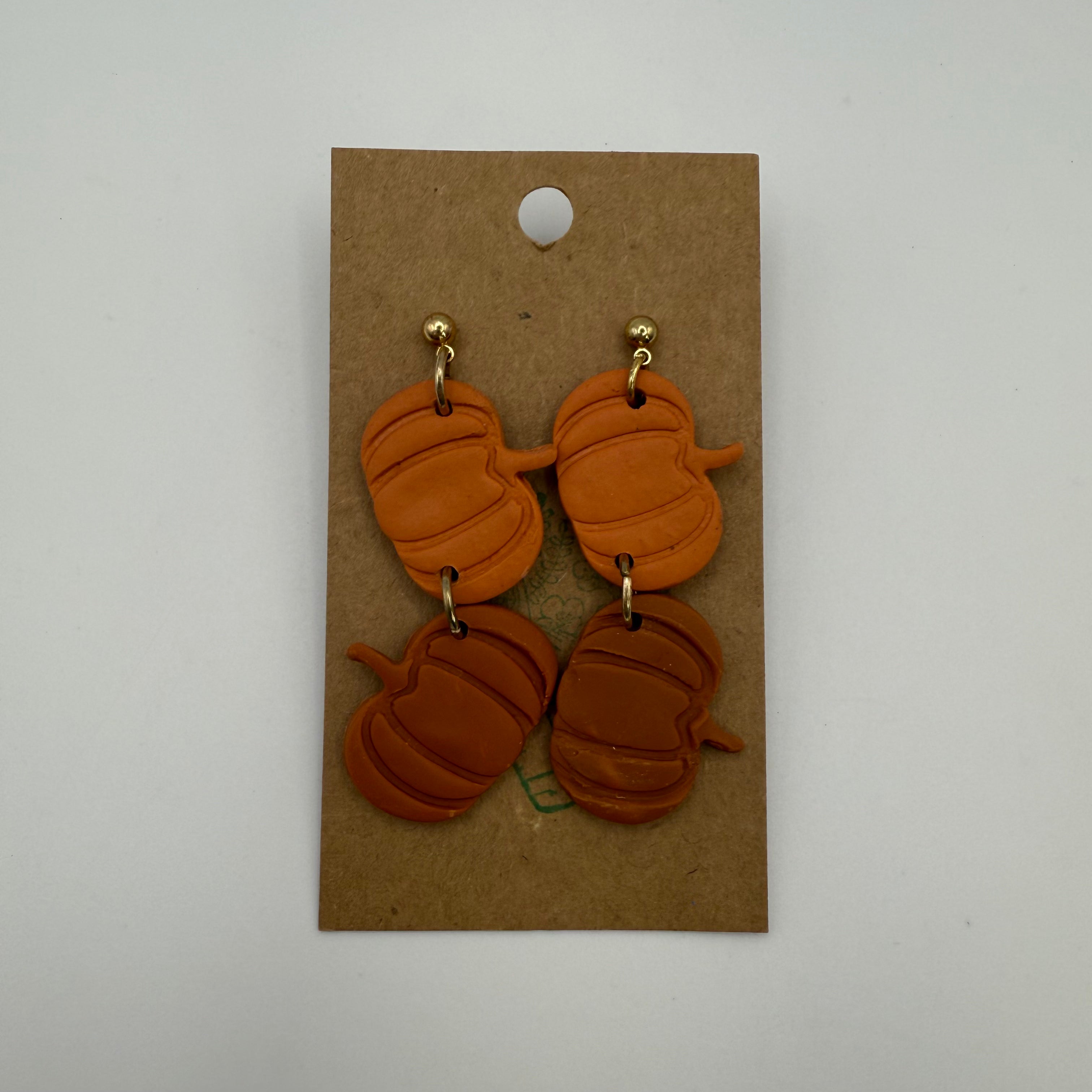 Pumpkin Earrings