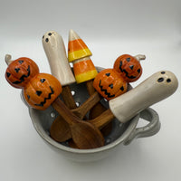 Halloween Themed, Wooden Spoons