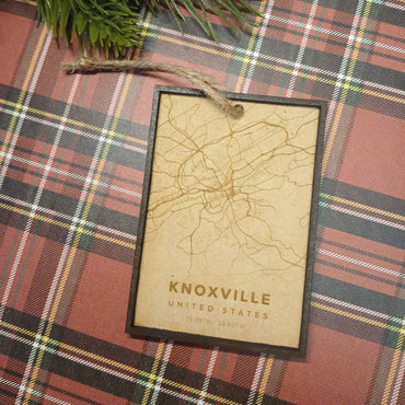 Tennessee-Themed Wooden Ornament