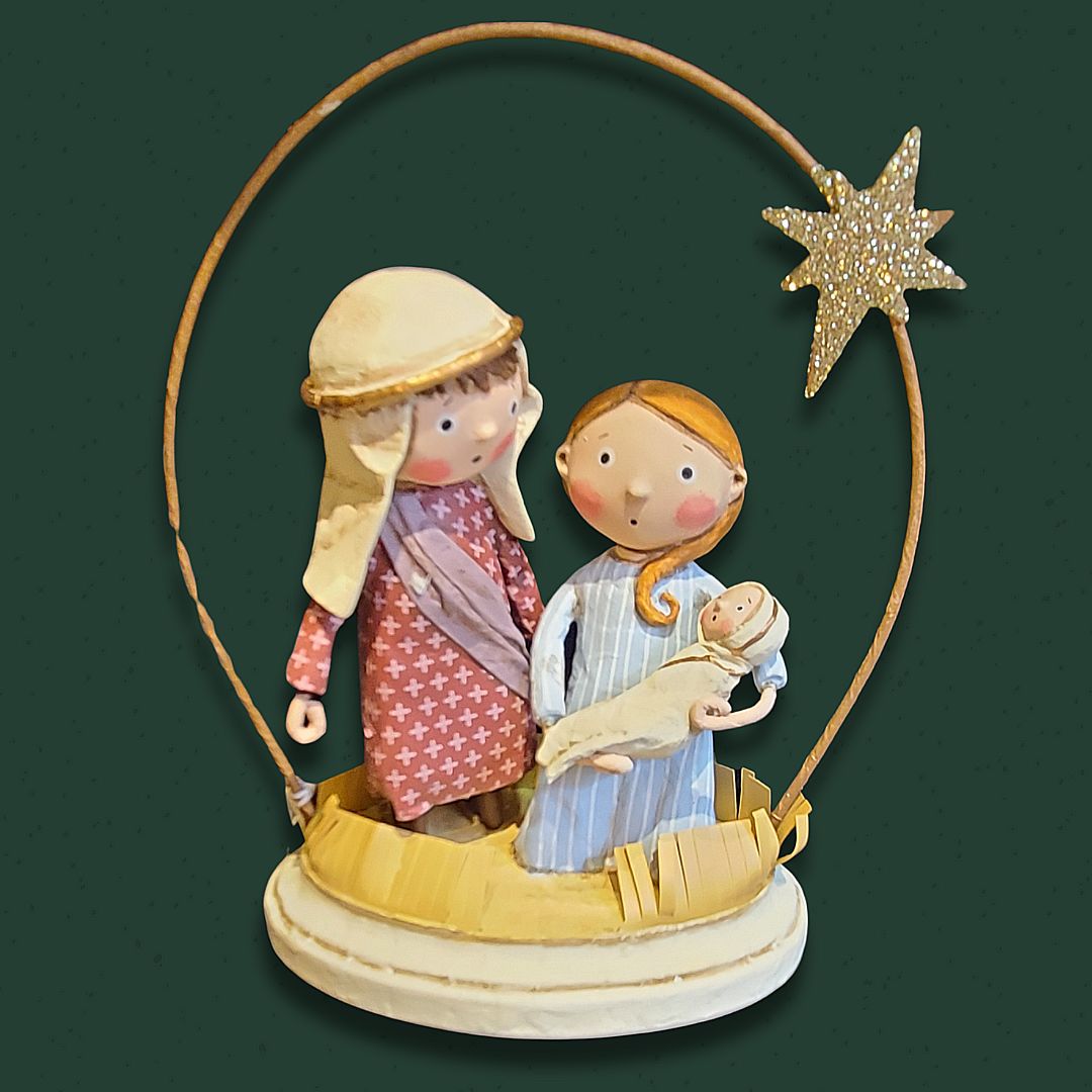 Lori Mitchell "A Child Is Born" Figurine
