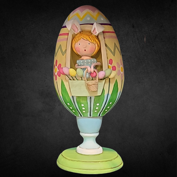 Lori Mitchell Easter Bea Blossum Figurine