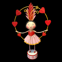 Lori Mitchell "Juggling Hearts" Figurine