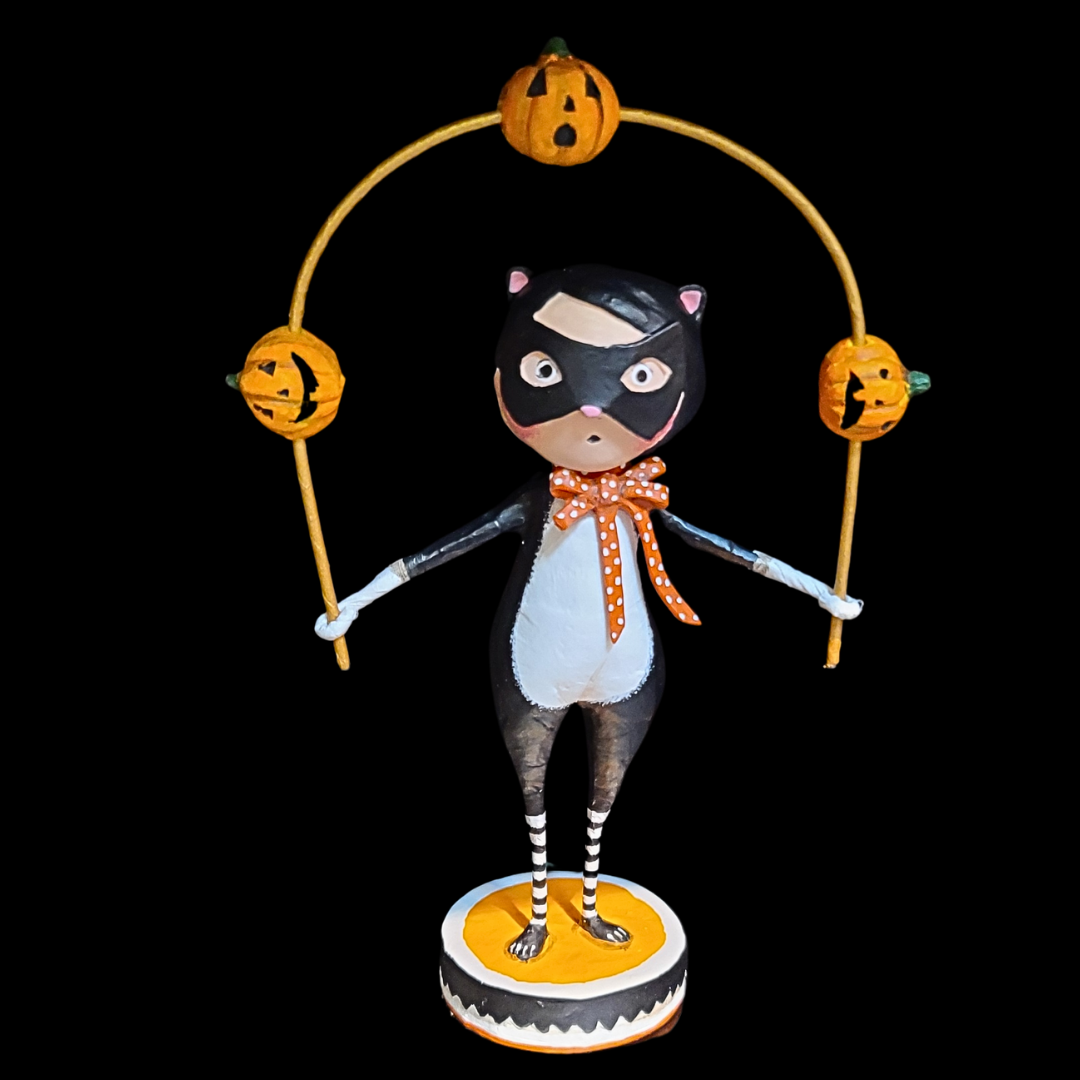 Lori Mitchell "Toss a Jack Cat" Figurine