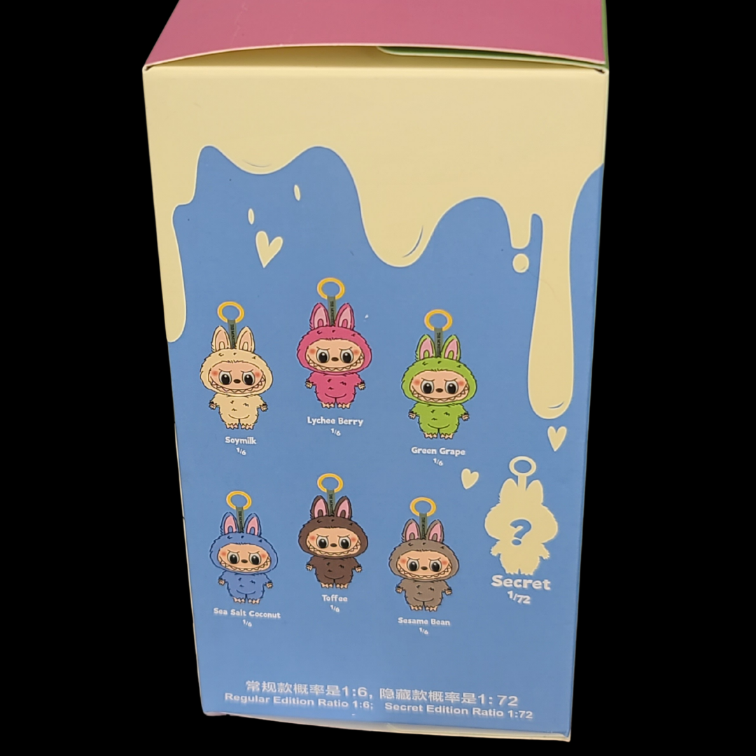 Labubu Exciting Macaron Plush Pendant