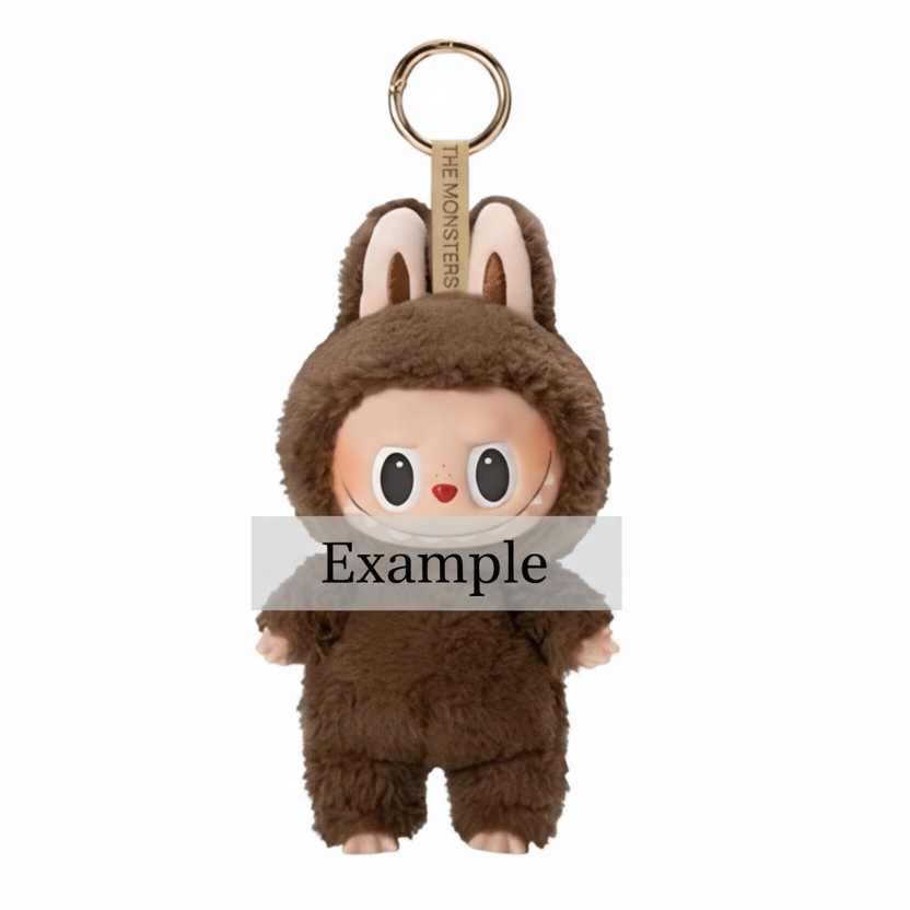 Labubu Exciting Macaron Plush Pendant