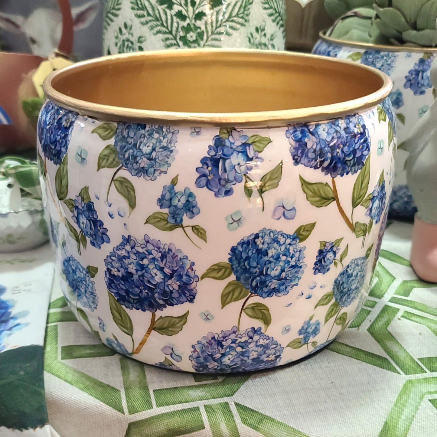 Metal Floral Planter