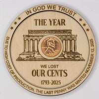 Commemorative Penny Magnet