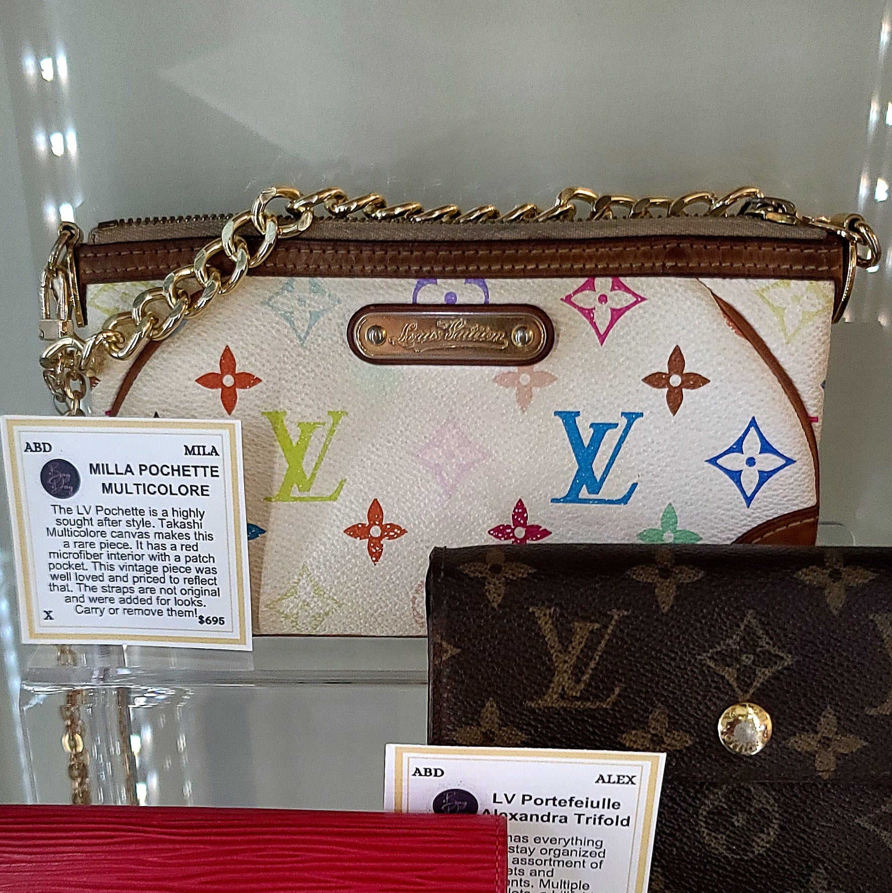 Louis Vuitton Milla Pochette Multicolore