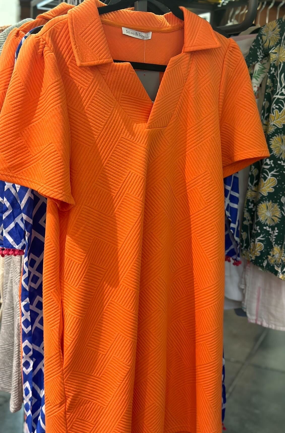 Orange Dress