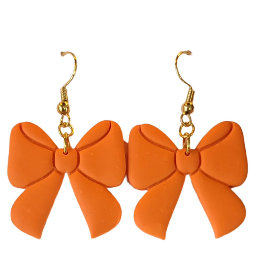 Orange Rosalie Earrings