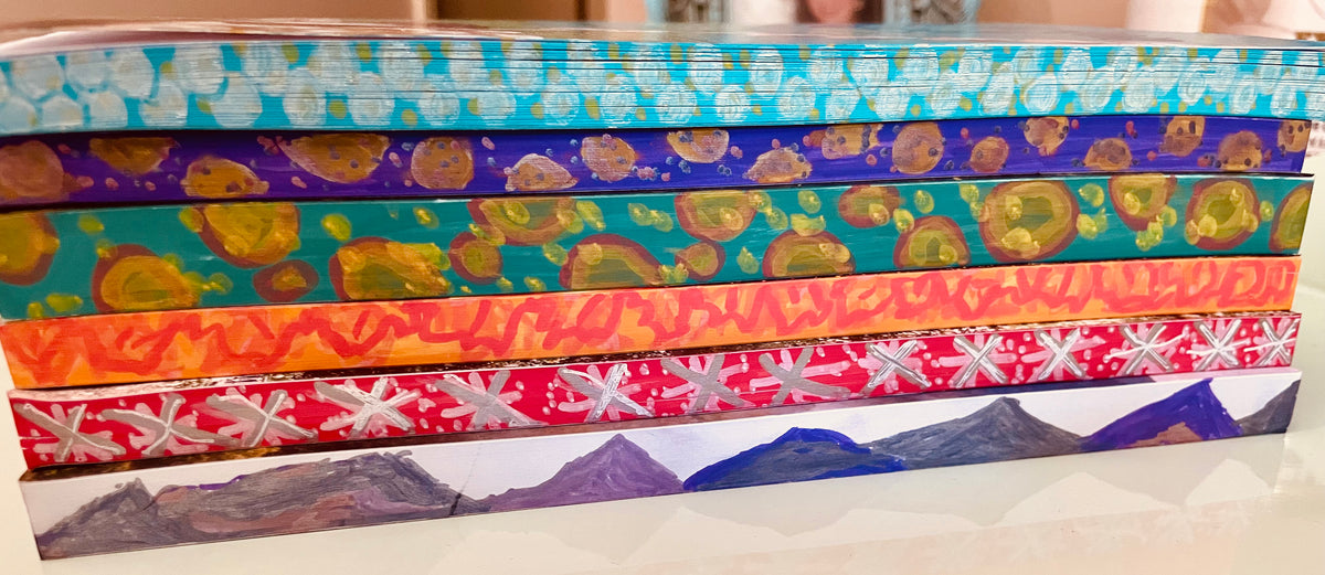 Painted Edge Books by Stephanie Edwards