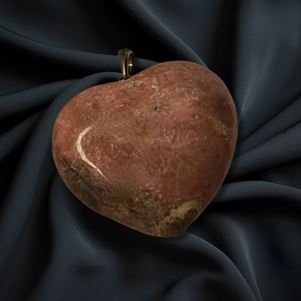 Gemstone Heart Pendant