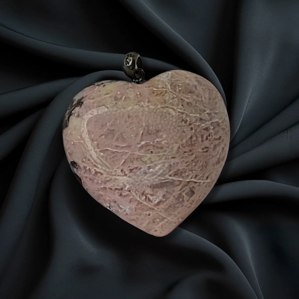Gemstone Heart Pendant